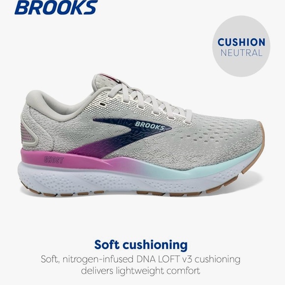 Brooks Women’s Ghost 16 Neutral Running Shoe size 10.5 .NEW WITHOUT BOX.R14 - Picture 3 of 10